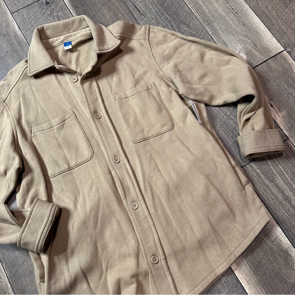 Old Navy Midweight Button Down NWT - image 3